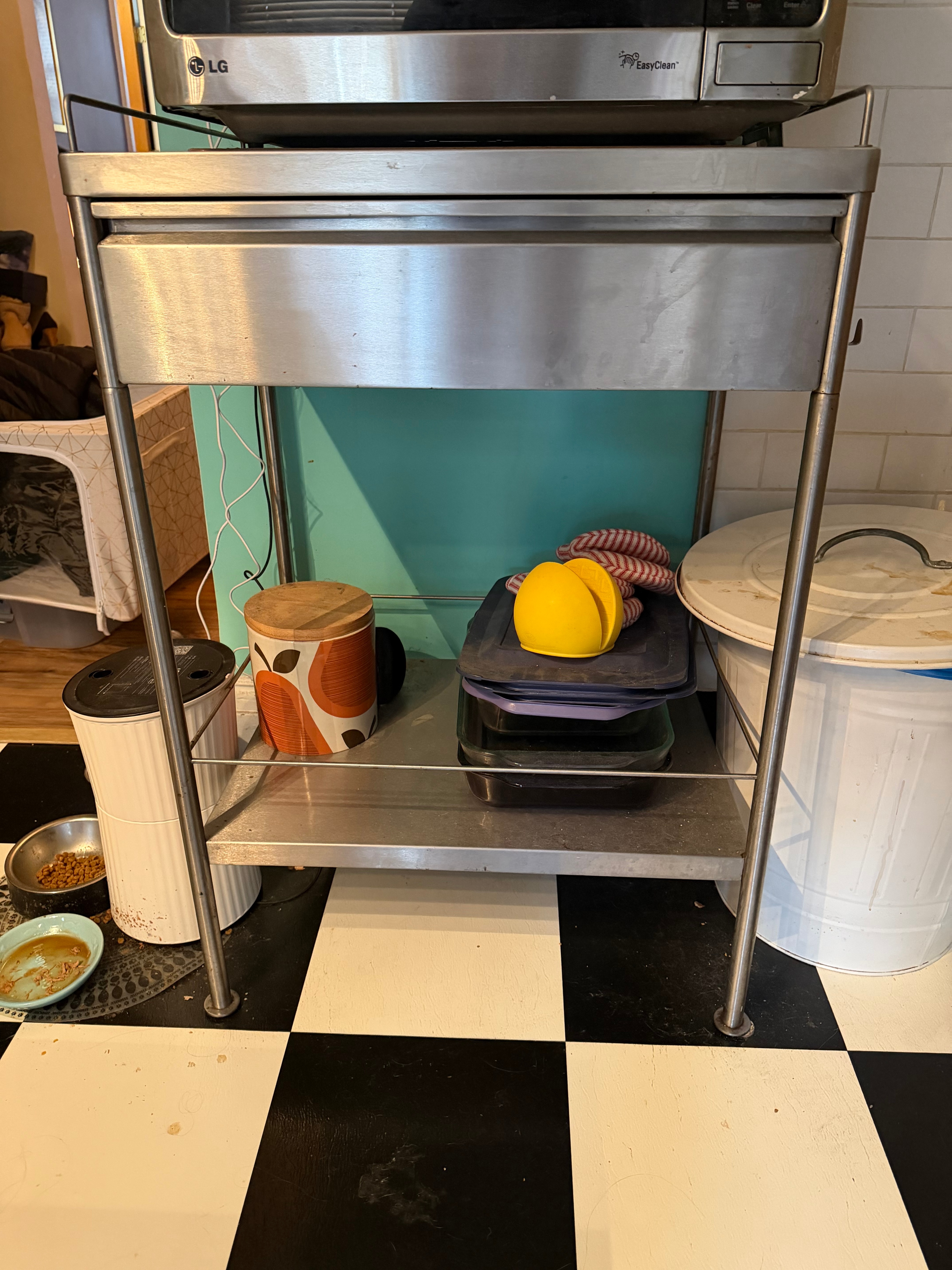 Stainless Steel Kitchen Cart