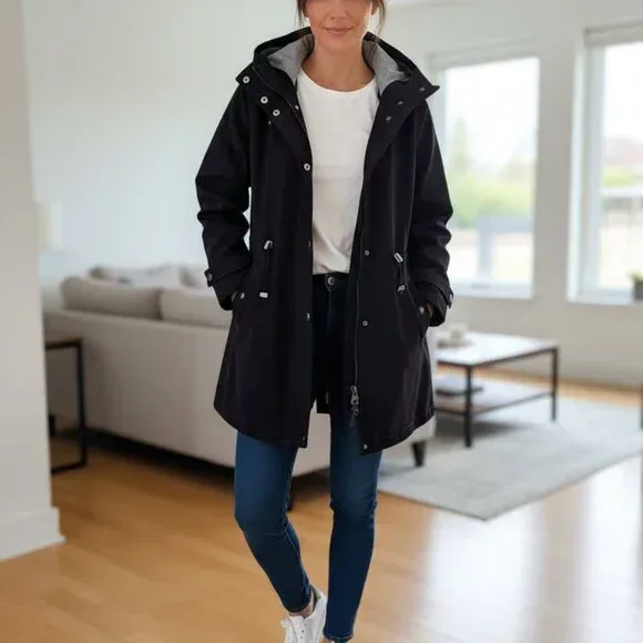 Rain Jacket with Hood by Laura