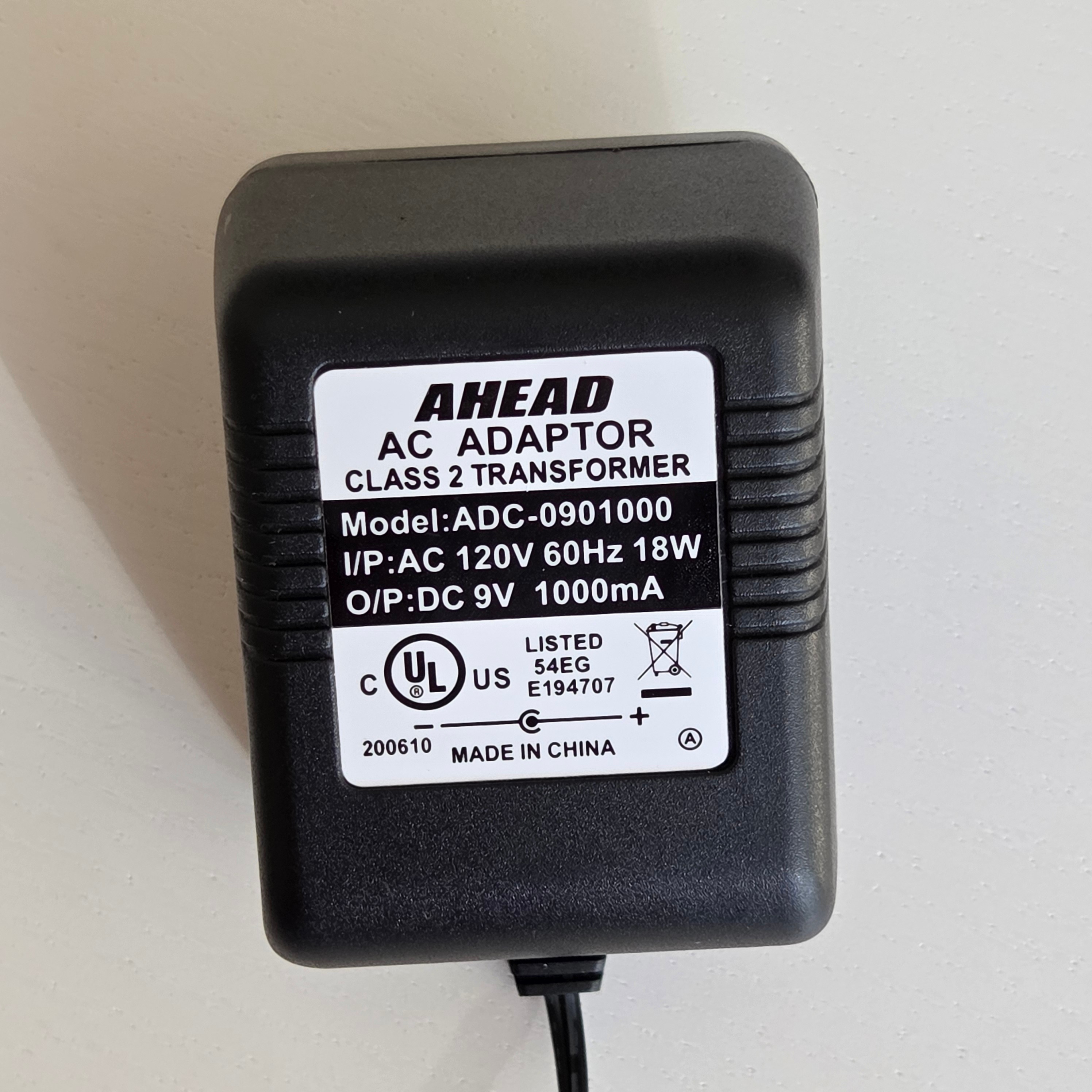 Schwinn 213 Recumbent Bike AC Adaptor - Part 18246