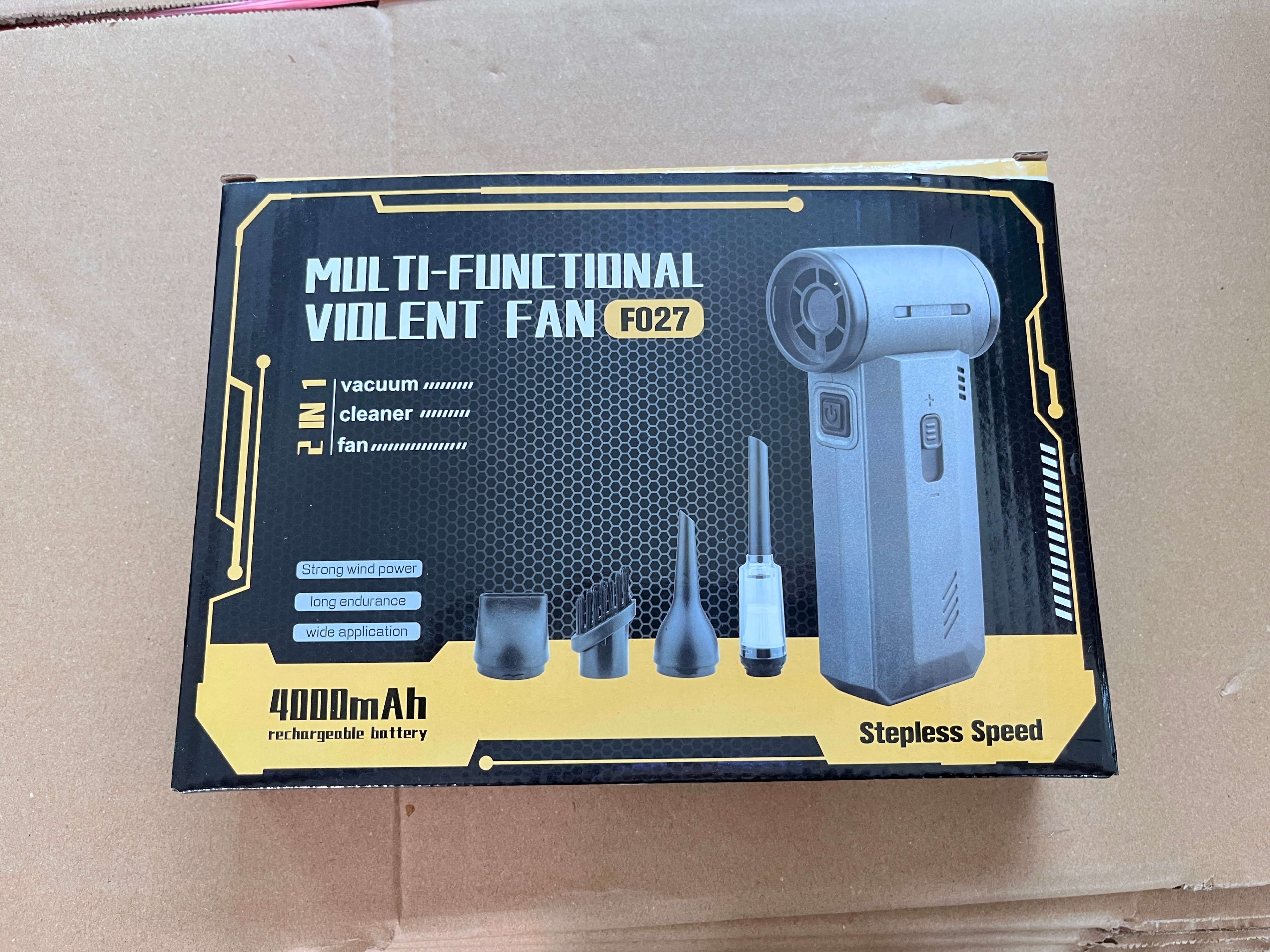 High-Power Cordless Jet Fan & Vacuum (Blows Snow + Dust) - photo 4