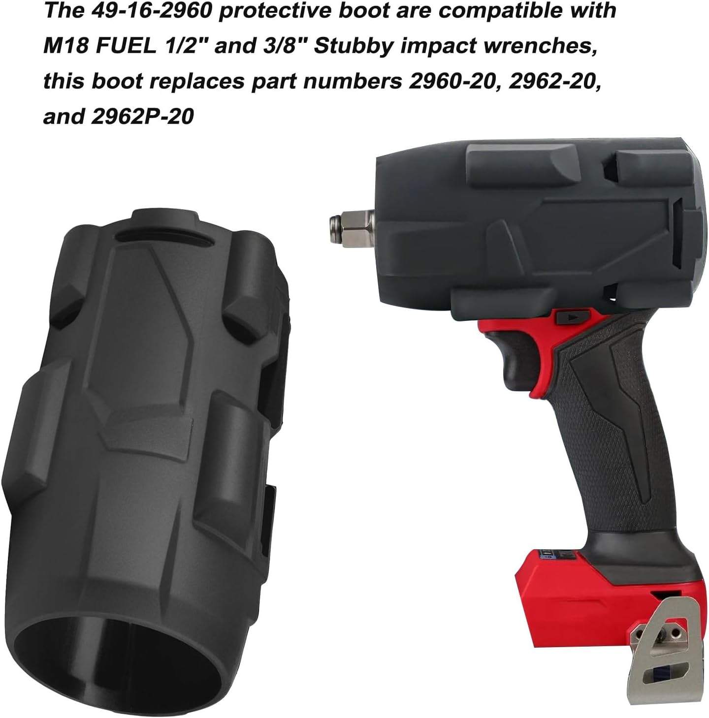 Protective Boot Compatible with Milwaukee 49-16-2960 M18
