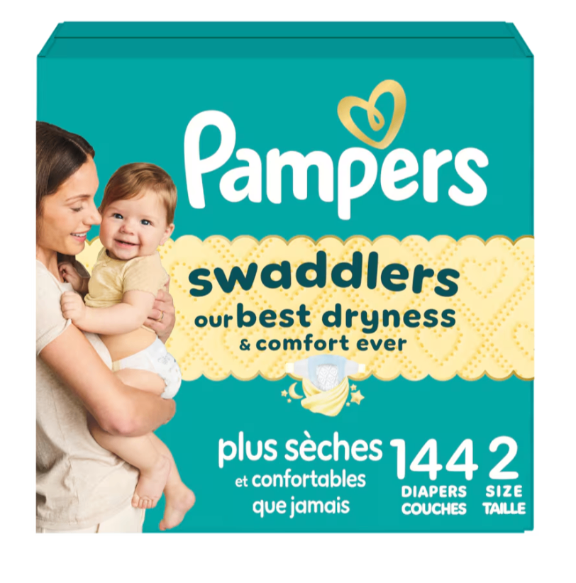 Pampers Swaddlers Diapers 1,2,3,4,5,6 (ALL SIZES) - photo 2