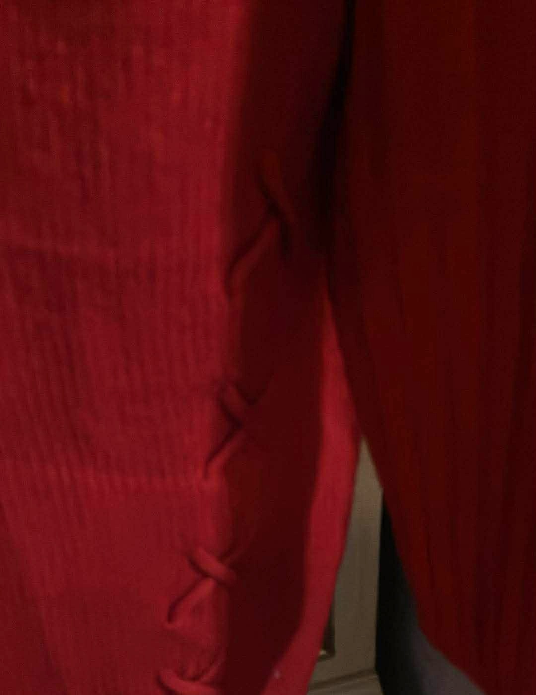 Lily Morgan Cowl Neck Red Top - Size 3X - photo 2