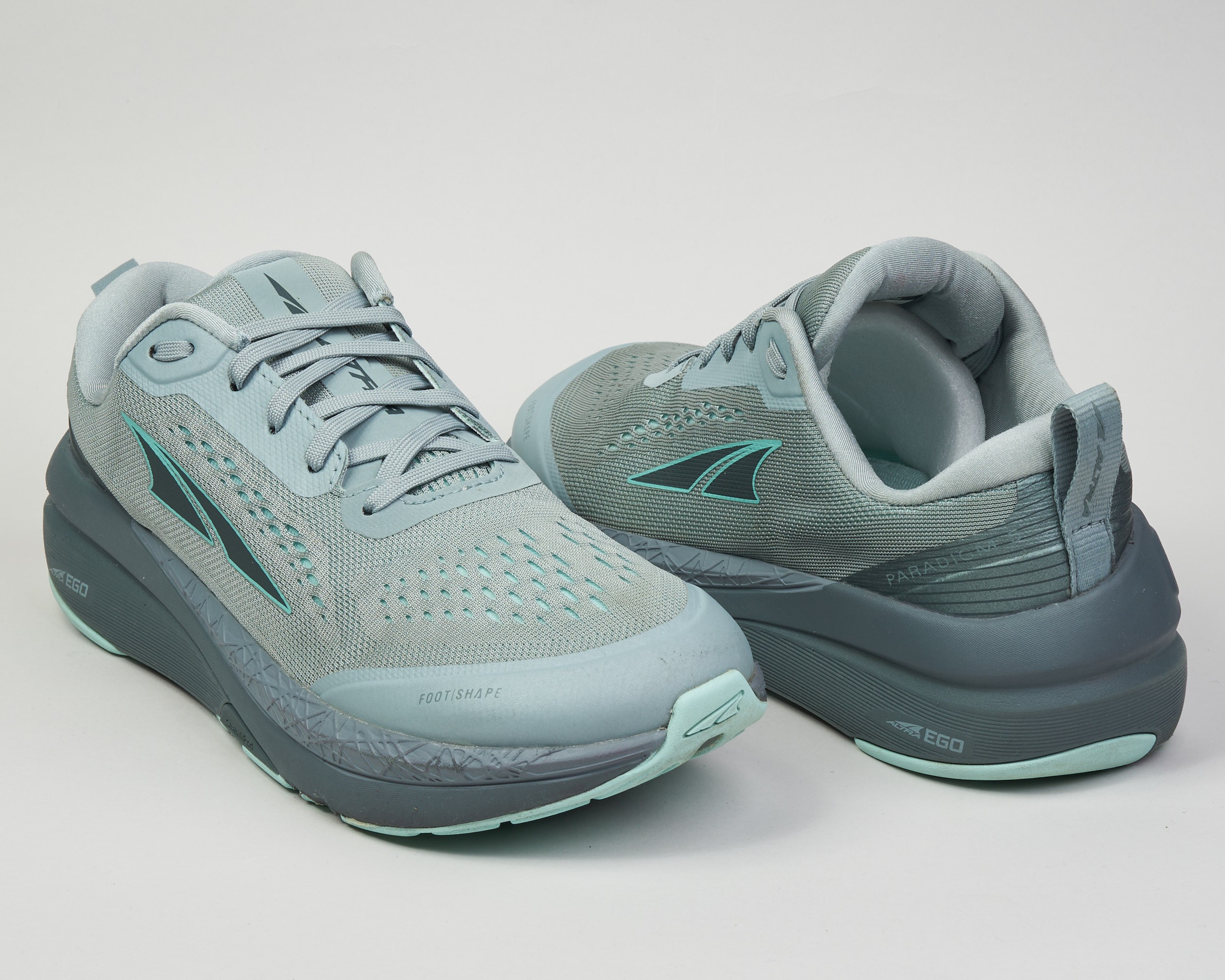 Altra Womens Paradigm 5 Gray Green Running Shoes 8W - photo 3
