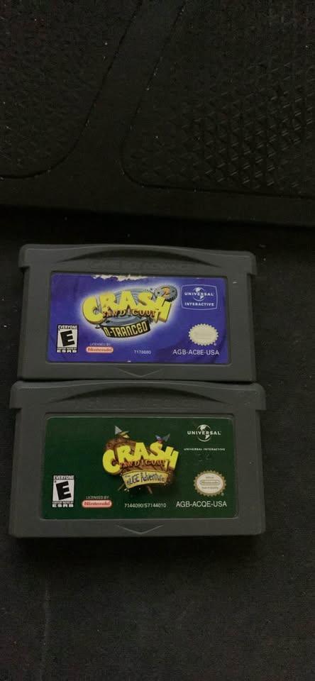 Crash Bandicoot GBA Games
