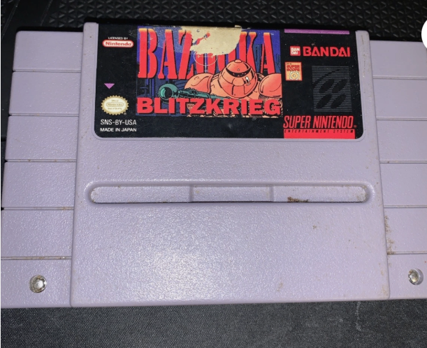 Bazooka Blitzkrieg Super Nintendo Game