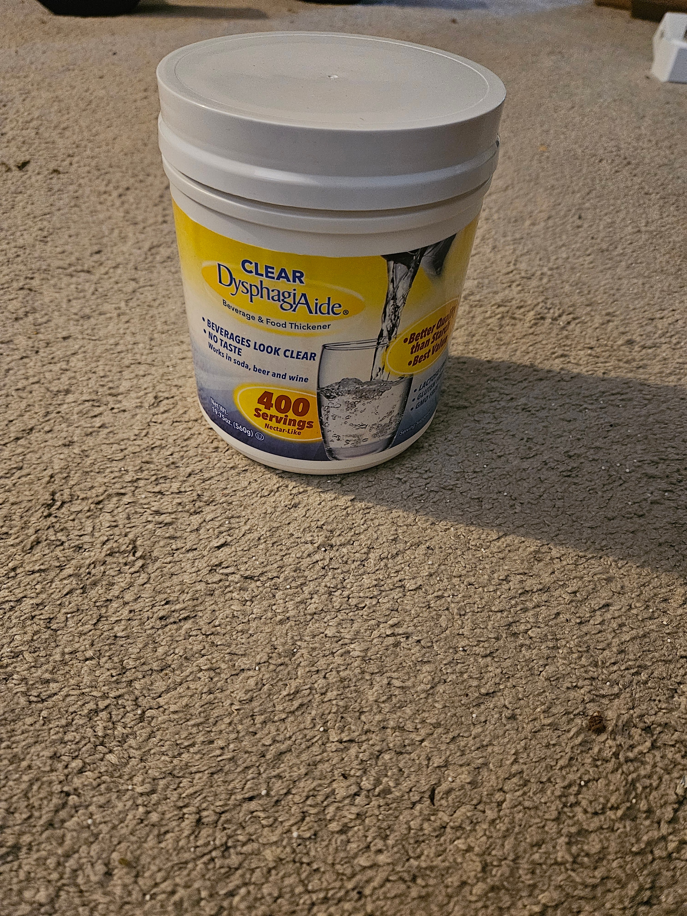 NEW Liquid Thickener for Swallowing / Dysphagia, 400 Servings