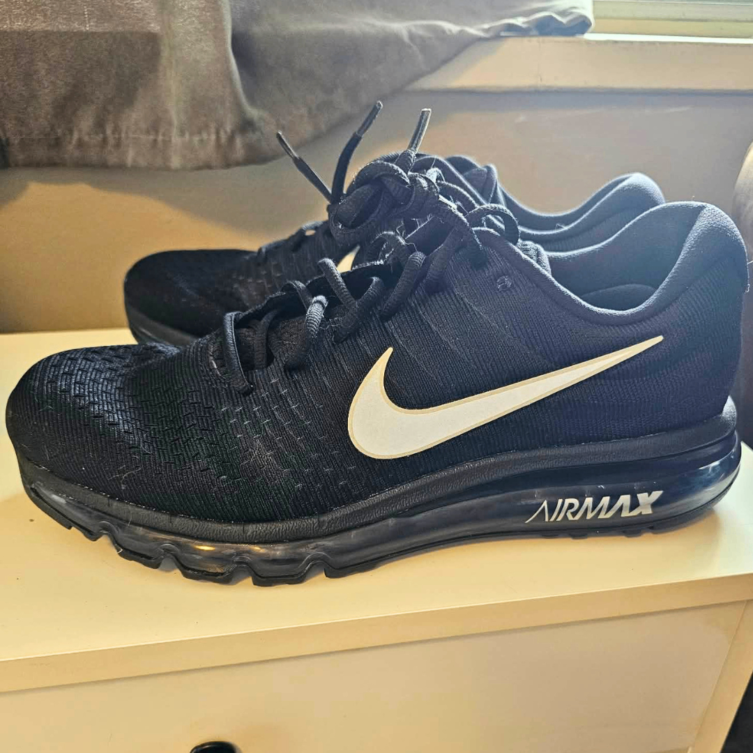 Nike Air Max 2017 Black Anthracite Grey White 849559-001