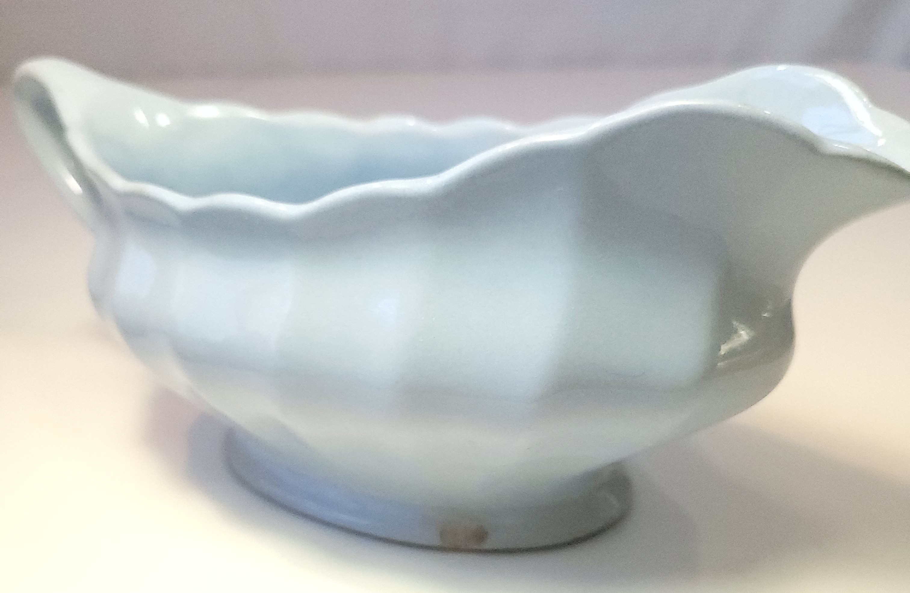 1940s Johnson Brothers Greydawn Gravy Boat - Blue Ironstone - - photo 5