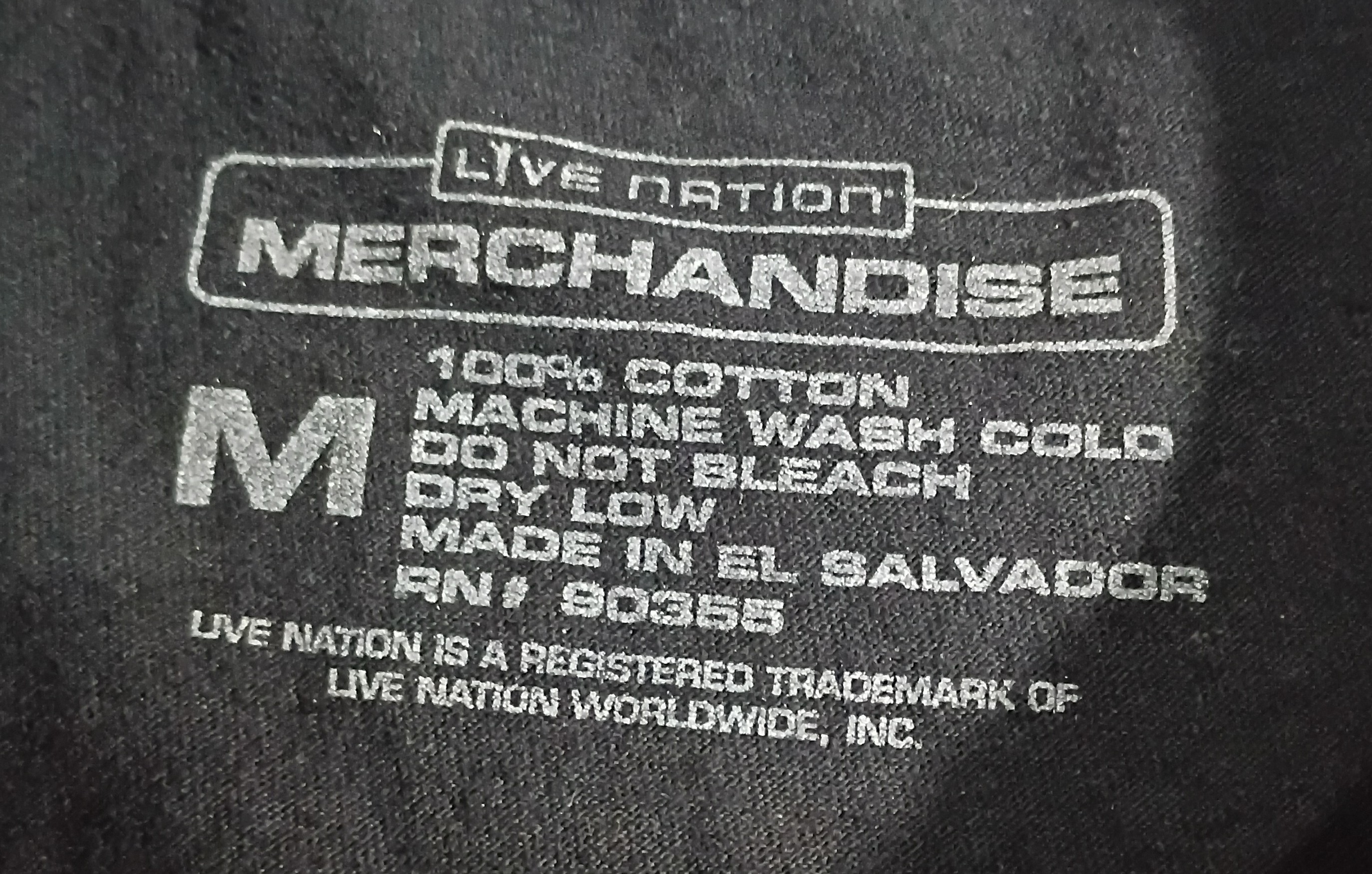 Medium - Live nation - Lil Wayne Shirt - photo 3