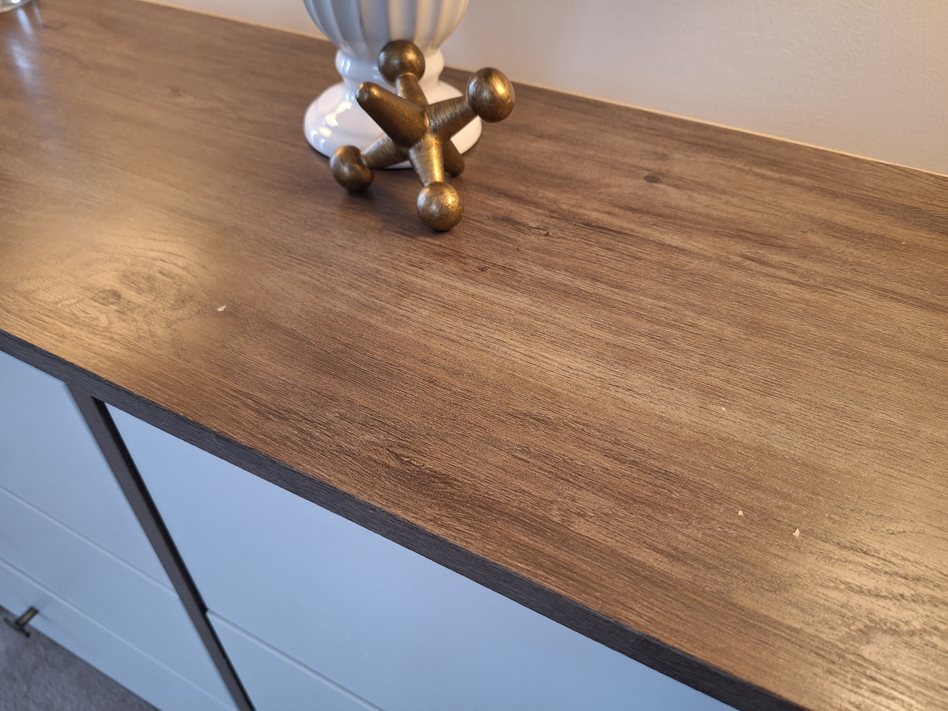 Prepac Milo 6-Drawer Dresser (walnut finish with white drawers) - photo 4
