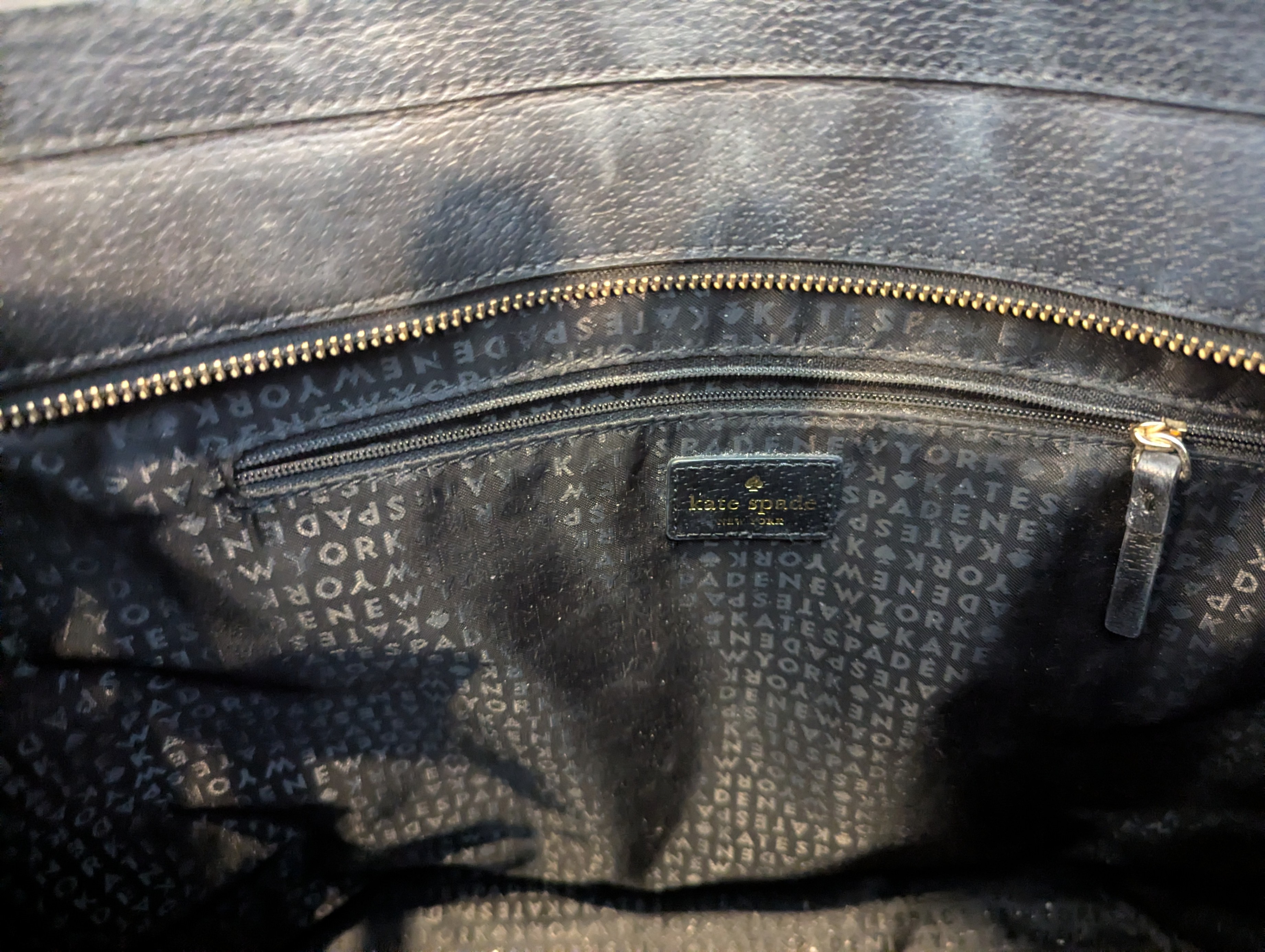 Kate Spade - Black Leather Tote - photo 3