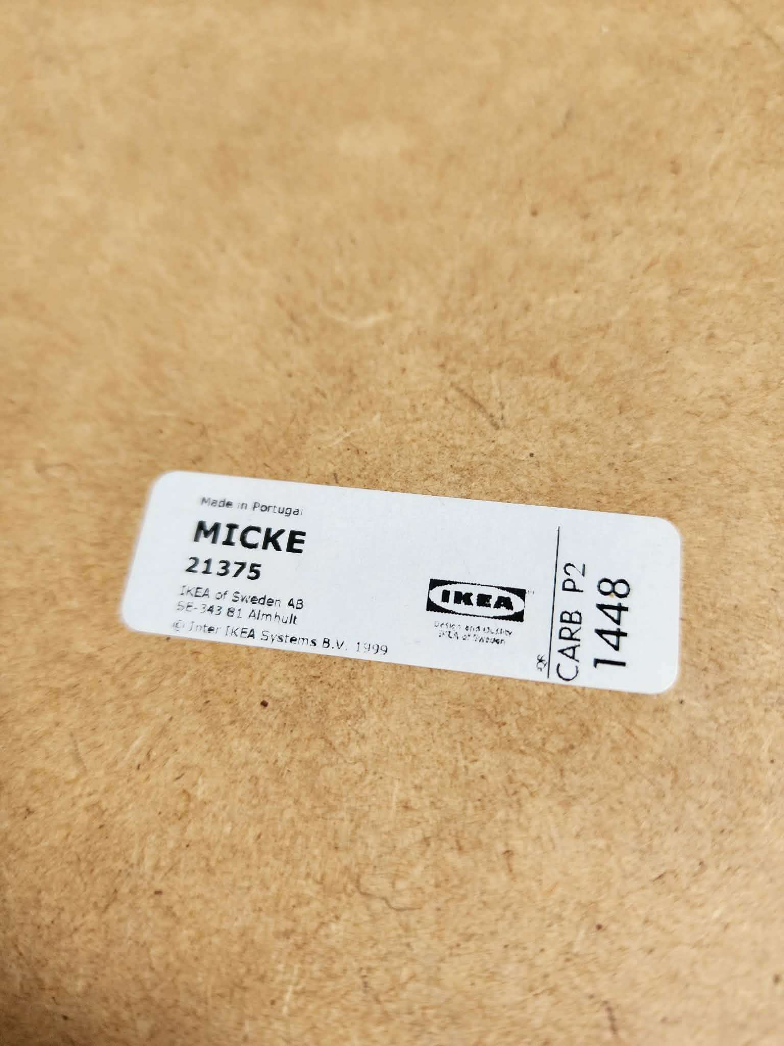 Ikea Desk (MICKE discontinued) - Disassembled/Wrapped - photo 5