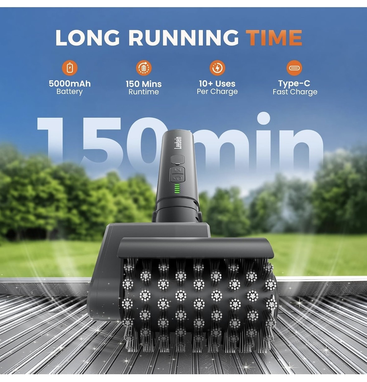 Electric Grill Cleaner Brush for BBQ - photo 3