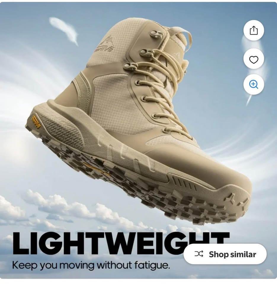 NORTIV 8 Men's Ankle High Hiking Boots(US 8) - photo 3