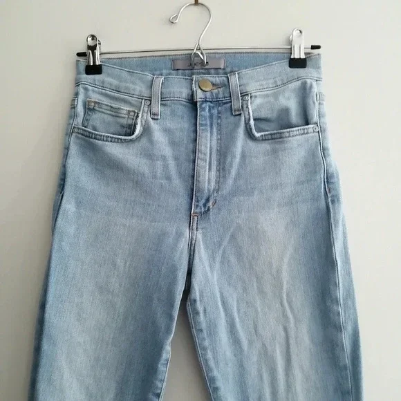 Joe's Jeans High Rise Straight Ankle Jeans Light Wash - photo 5