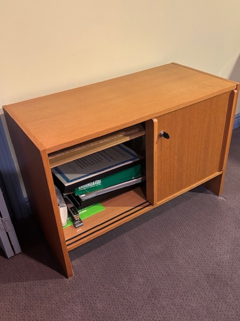 IKEA Sliding Door Storage Cabinet / File Cabinet - photo 3