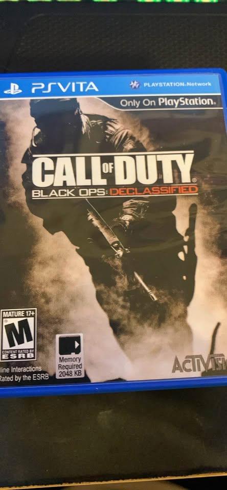 Call of Duty Black Ops: Declassified PS Vita Game