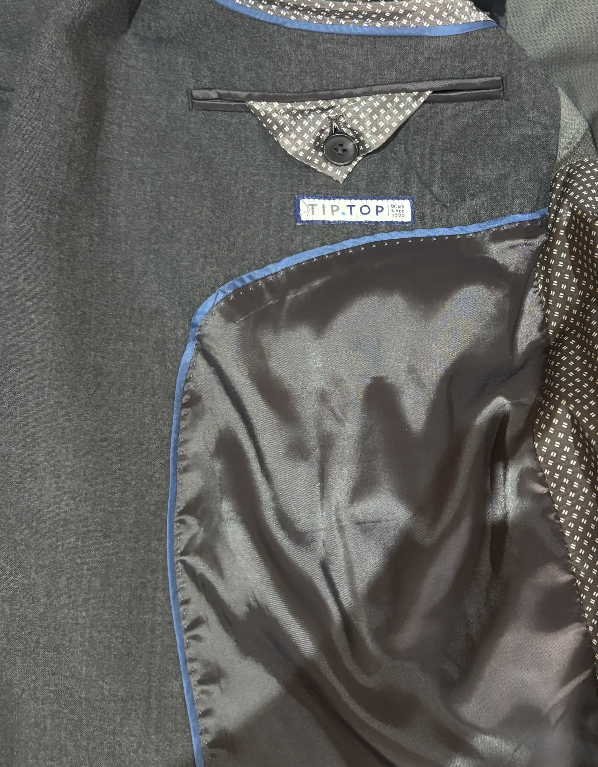 Daniel Hechter Men’s Single Breasted Suit XXL Charcoal Grey - photo 5