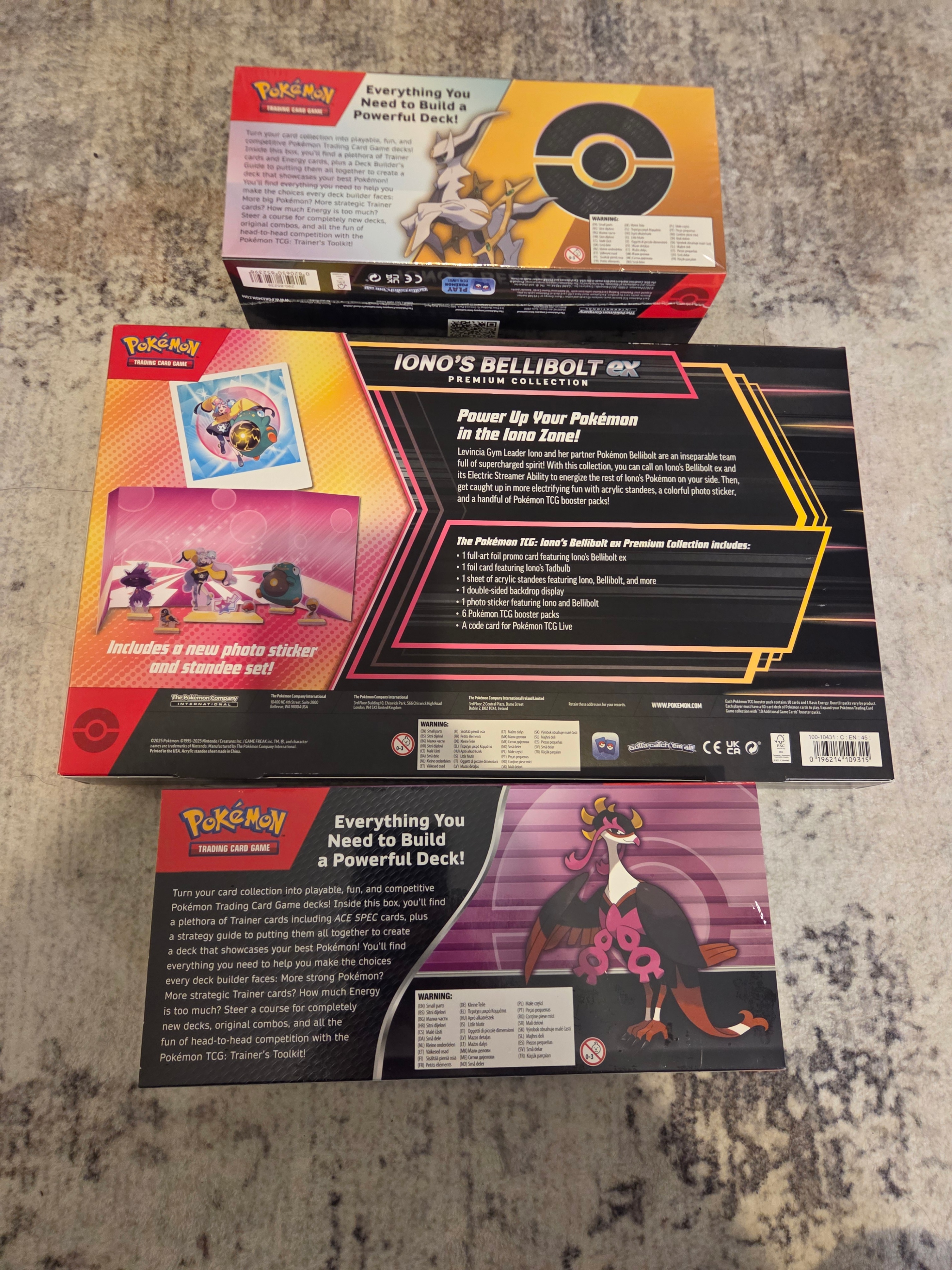 Pokemon Premium Collection + 2x Trainer’s Toolkits (14 Packs) - photo 2
