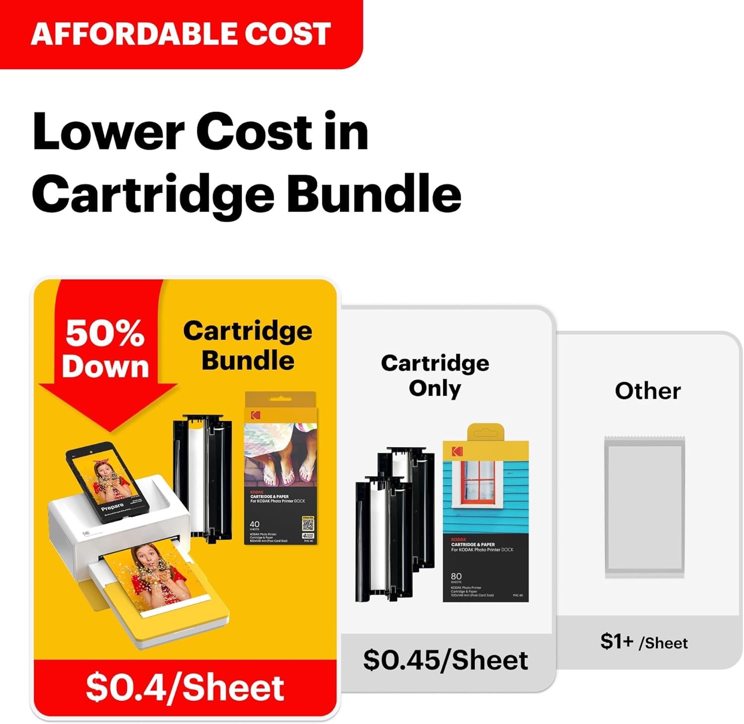 Kodak Dock Premium Instant Photo Printer - photo 2
