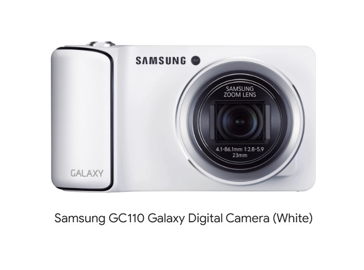 Samsung GC110 Galaxy Digital Camera - White