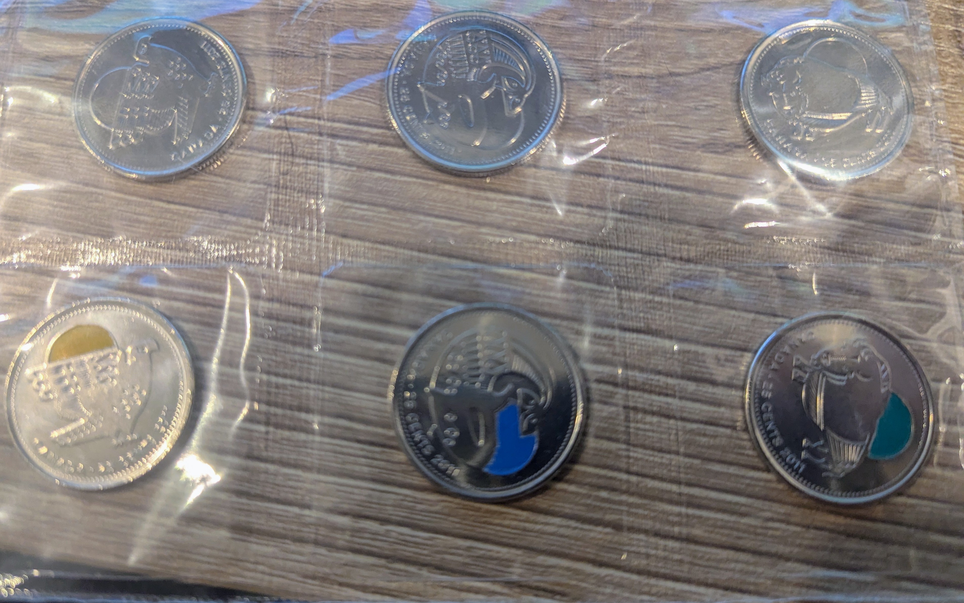 2011 25c Canadian Legendary Nature - 36 coins in all - photo 3