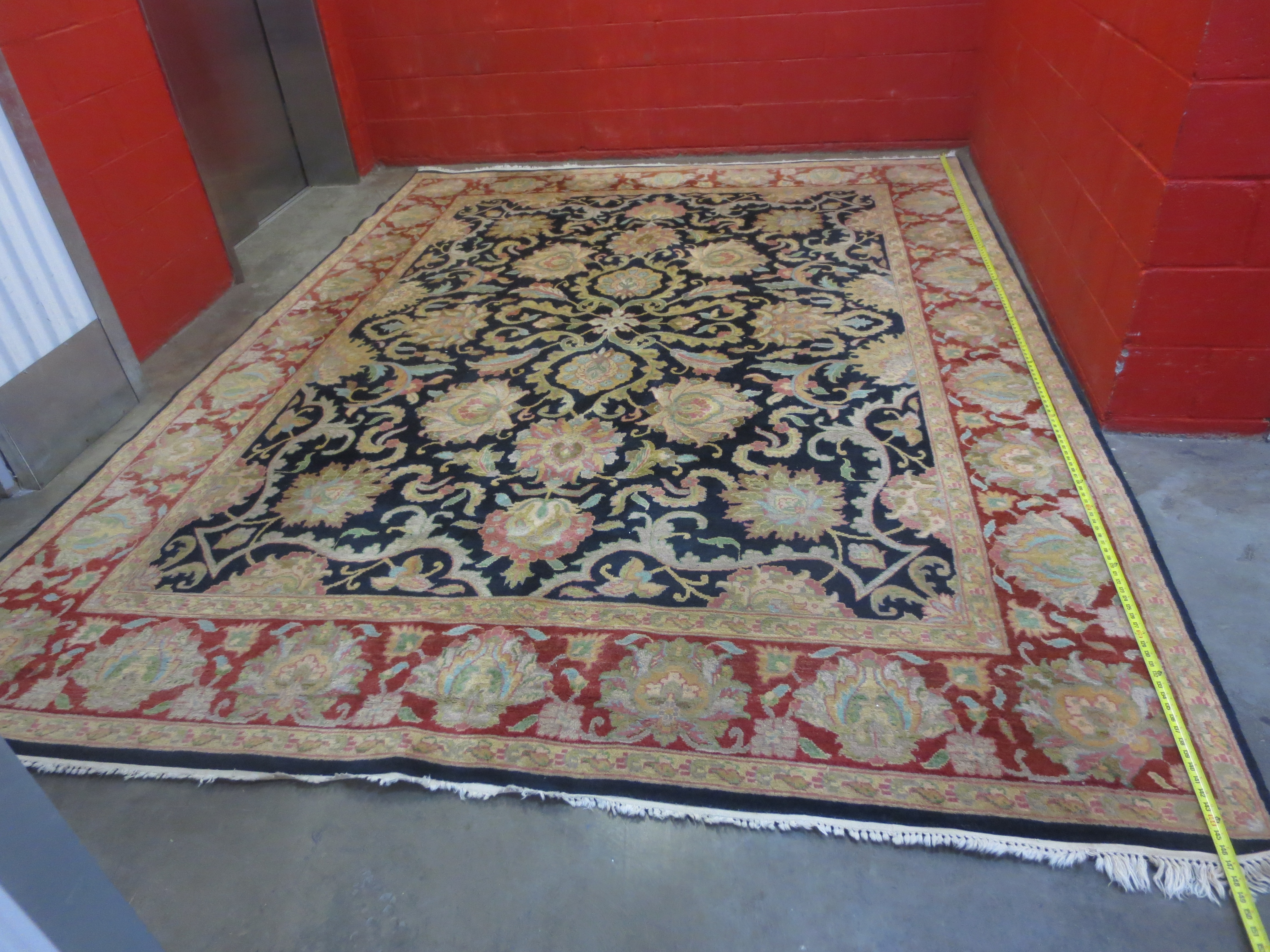 all-natural 100% wool rug