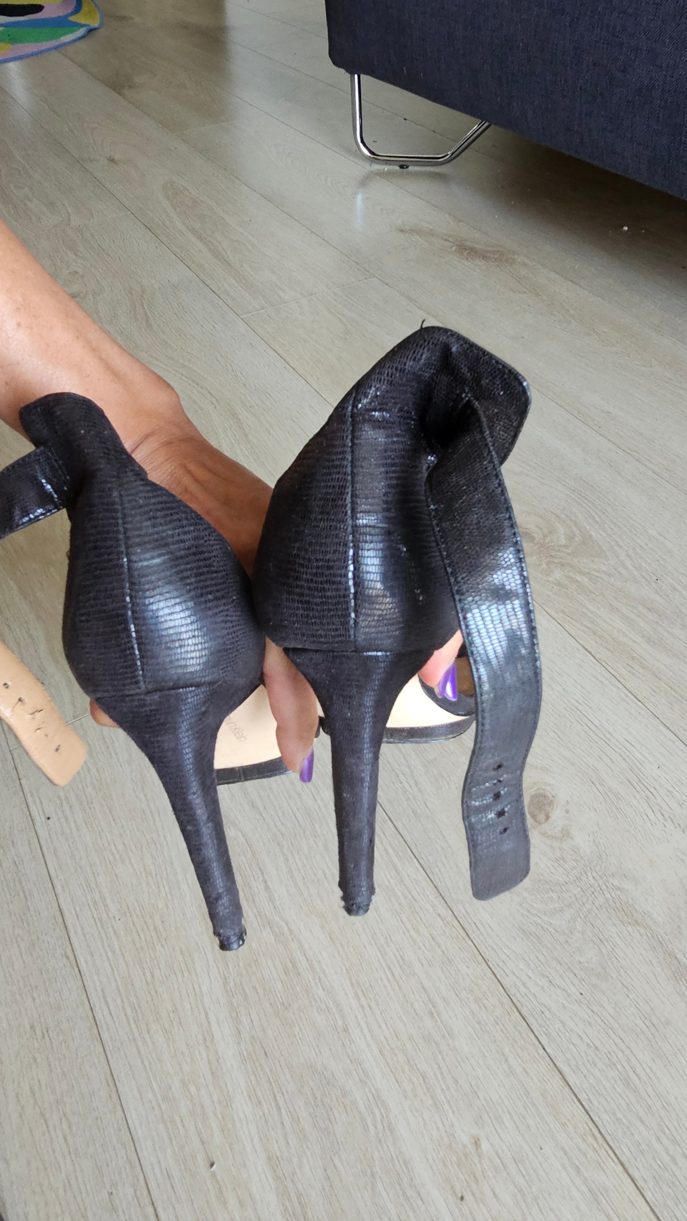 Calvin Klein Black Heels Size 11 - photo 4