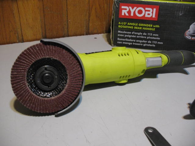 RYOBI 4 1/2 inch Corded Angle Grinder, BRAND NEW - photo 4
