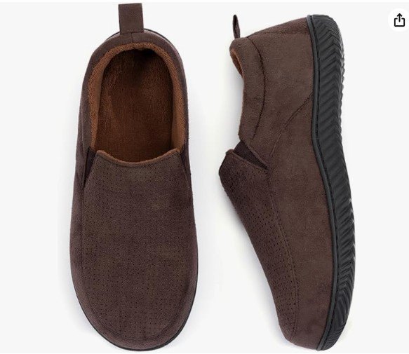 (US 8) RockDove Men's Breathable Mesh Memory Foam Slippe - photo 2