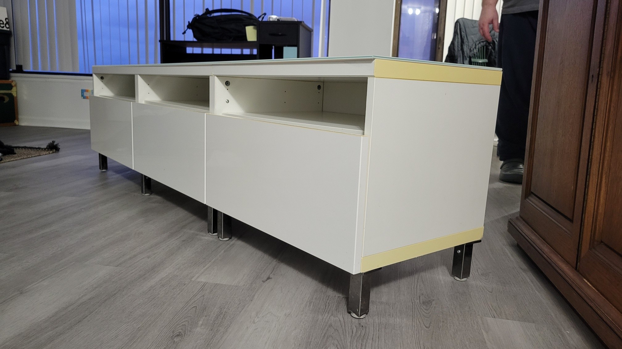 IKEA TV Stand with 3 large Drawers - photo 3