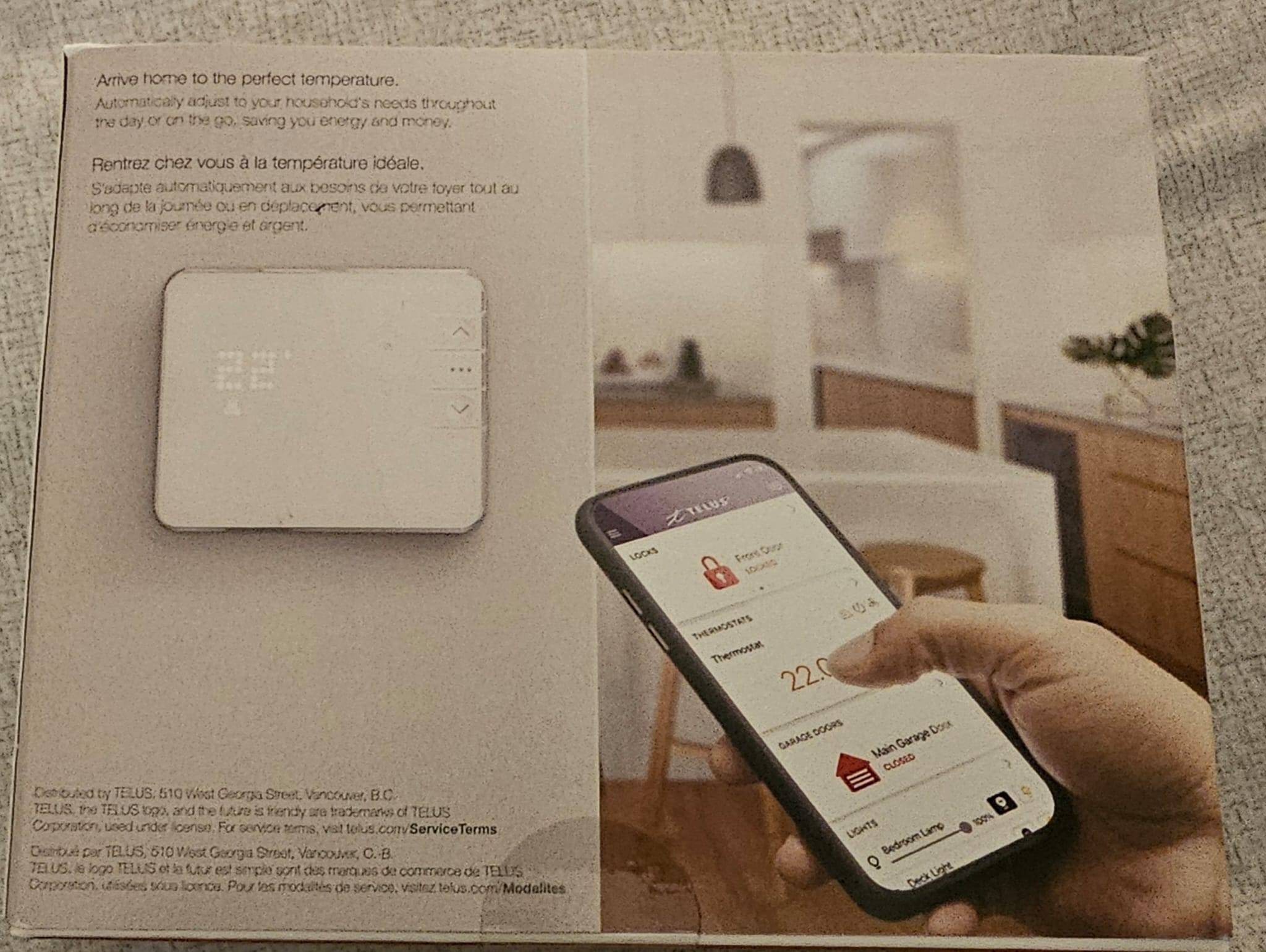 Brand New TELUS Smart Thermostat (ADC‐T2000) – Unopened - photo 2