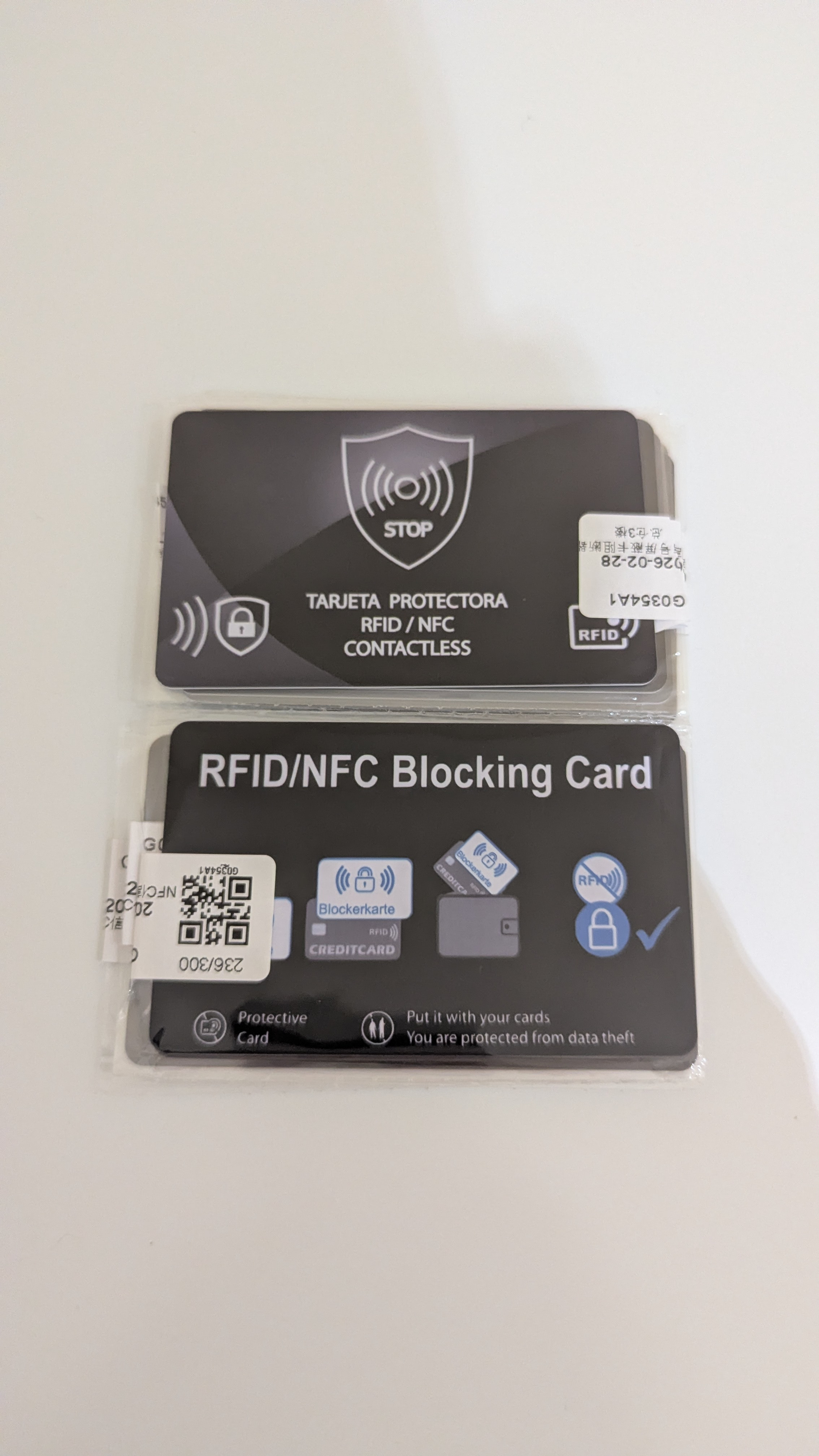 RFID/NFC Blocking Card