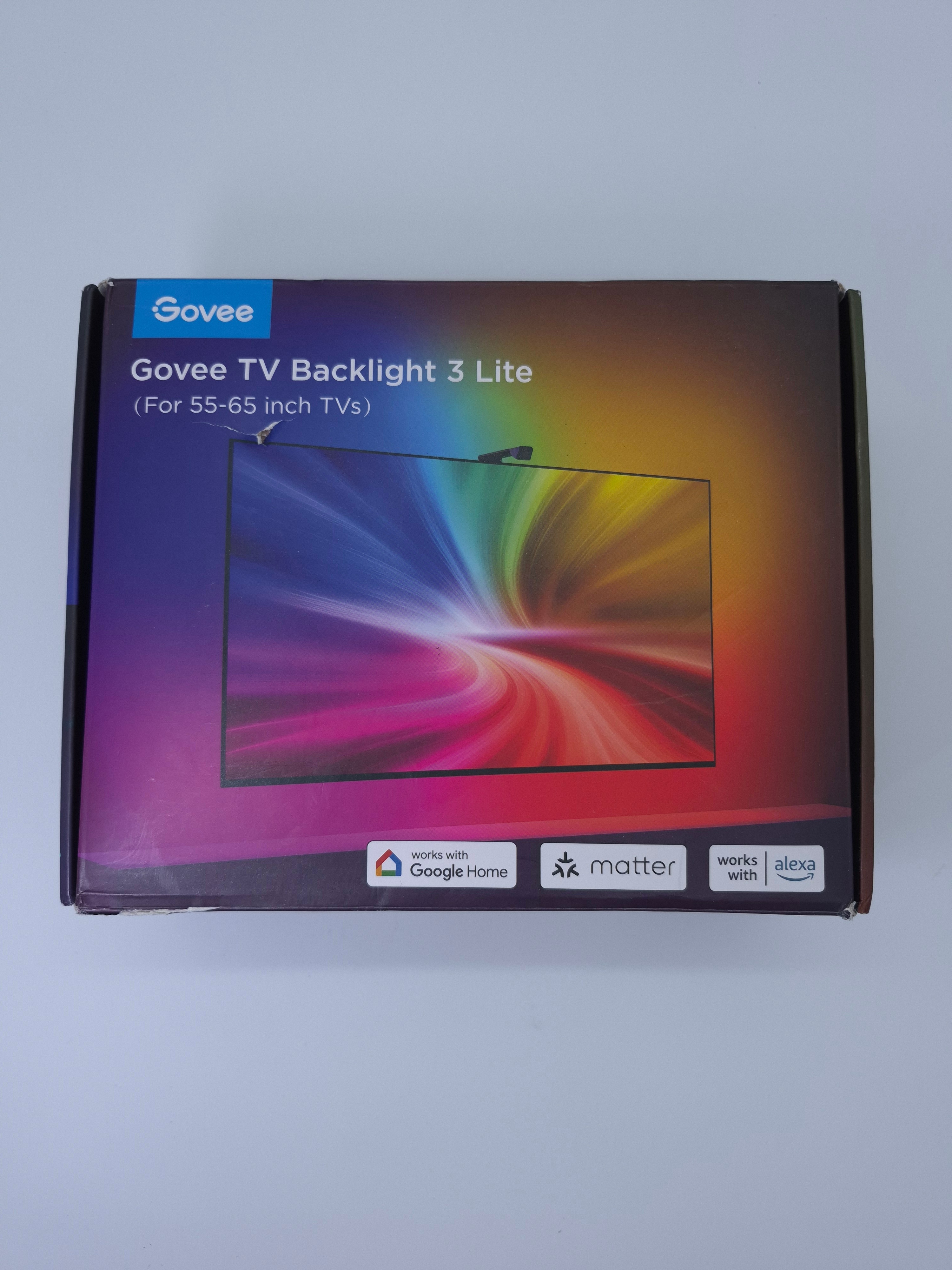 Govee RGBIC TV Backlight 3 Lite – Smart LED Kit (55–65") - photo 2