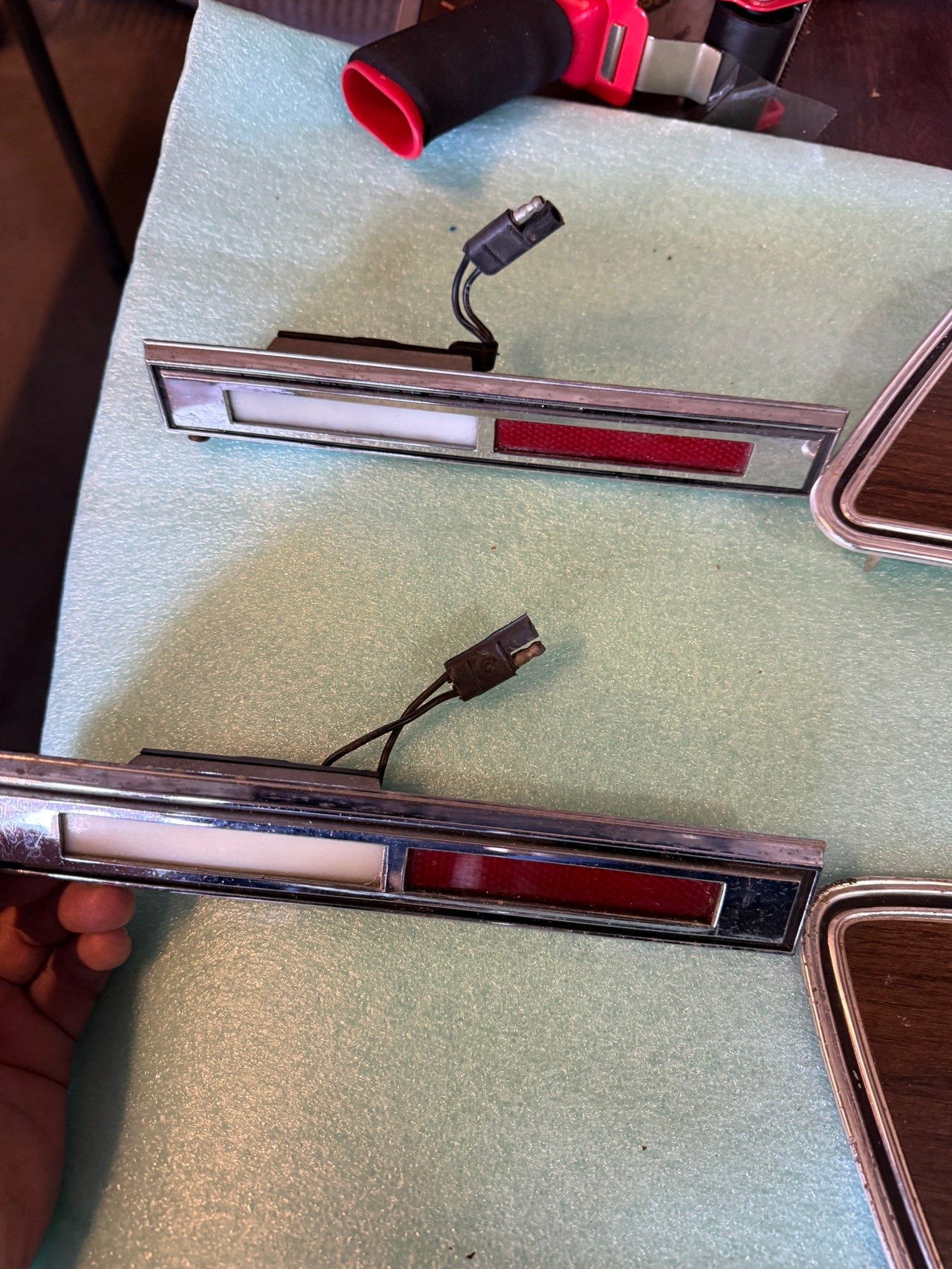 1969 Ford Mustang Mach 1 Vintage Interior Door Parts - Set - photo 4