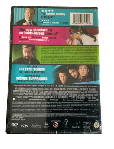 Horrible Bosses DVD - photo 2