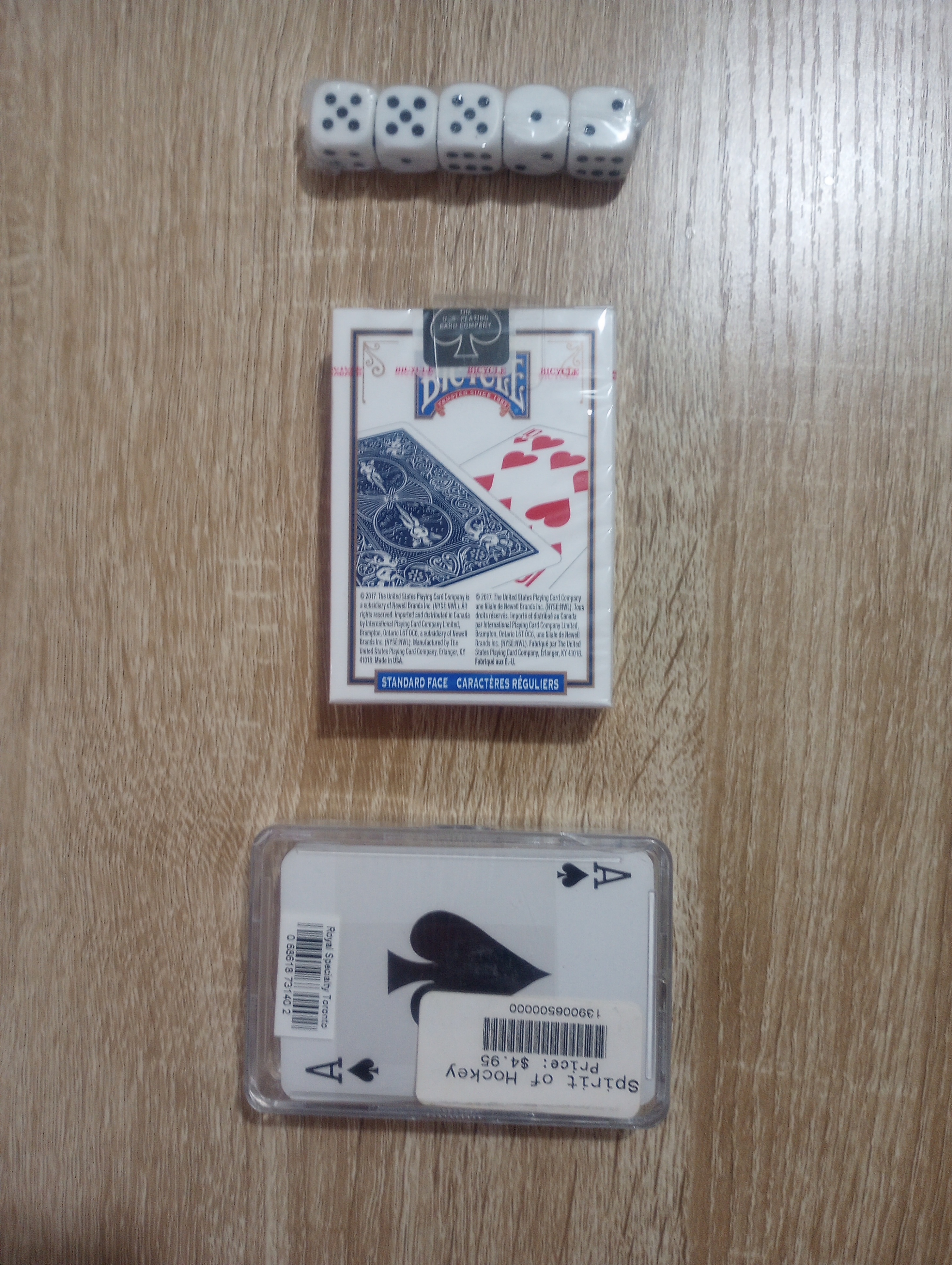 Playing Cards (Hockey Hall of Fame) and Dice - photo 2