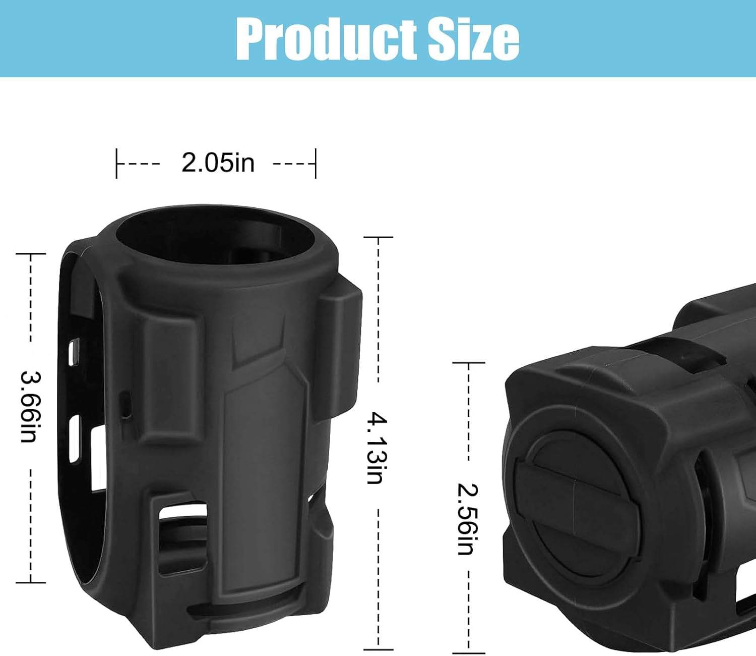 Protective Boot For Milwaukee M12 Fuel 1/2 and 3/8 Stubby Impact - photo 2