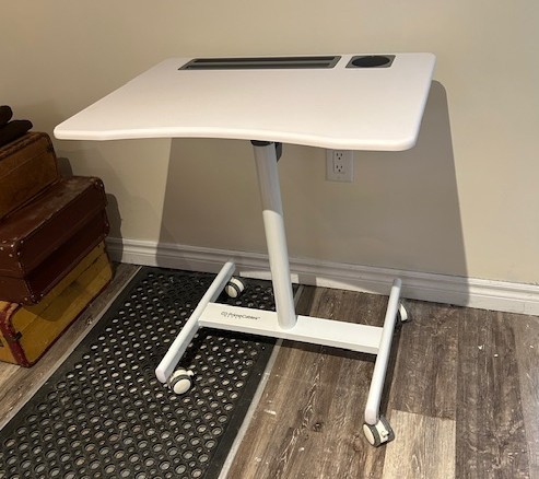 Adjustable Standing Desk; Prime Cables brand