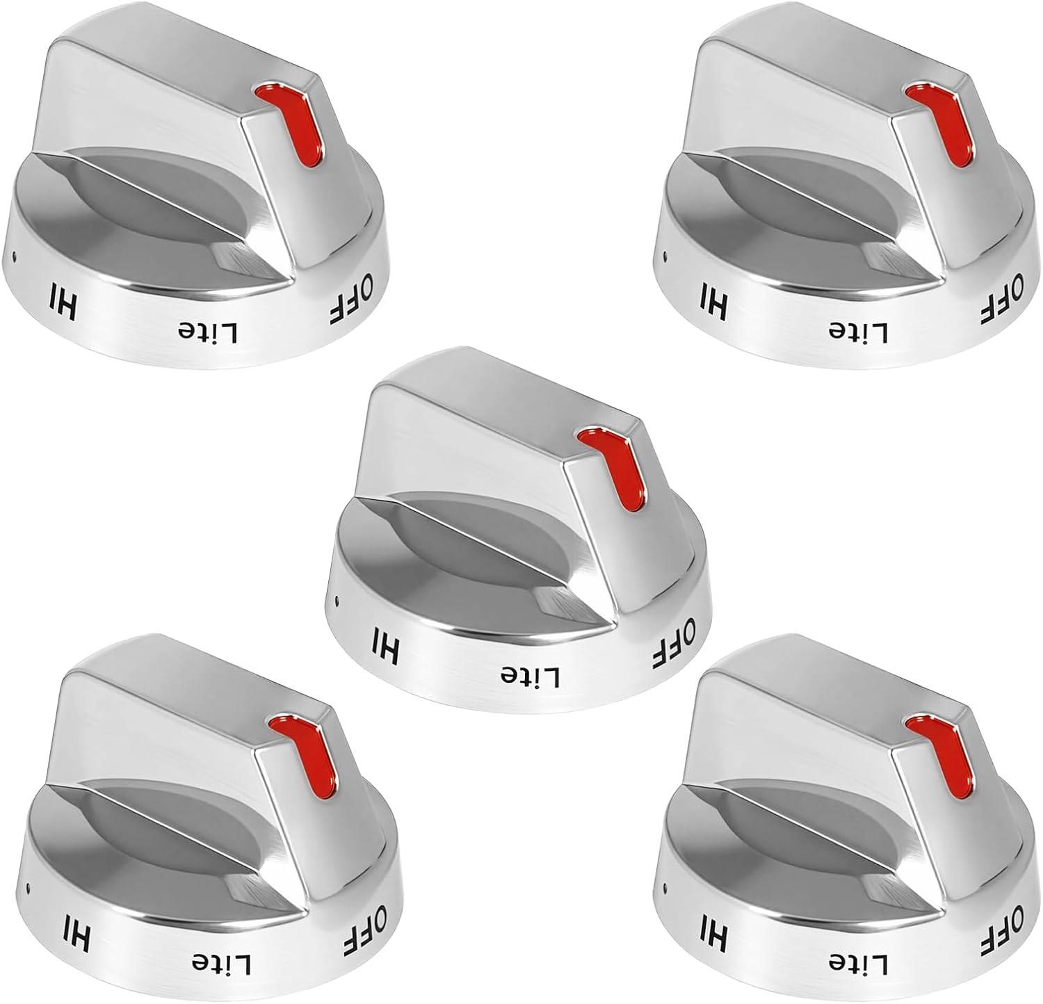 Gas range knobs