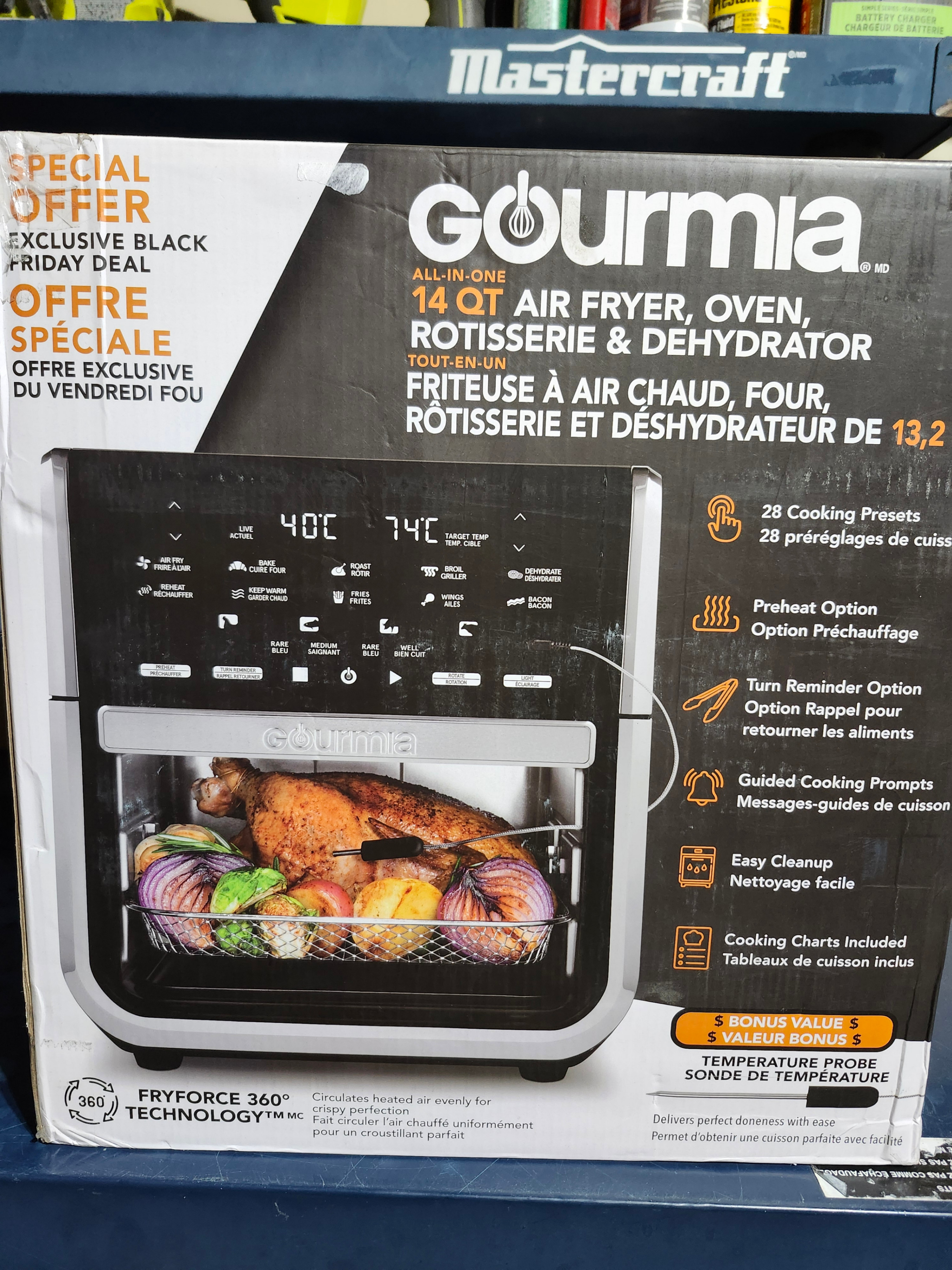 14qt Gourmia Air Fryer. - photo 2