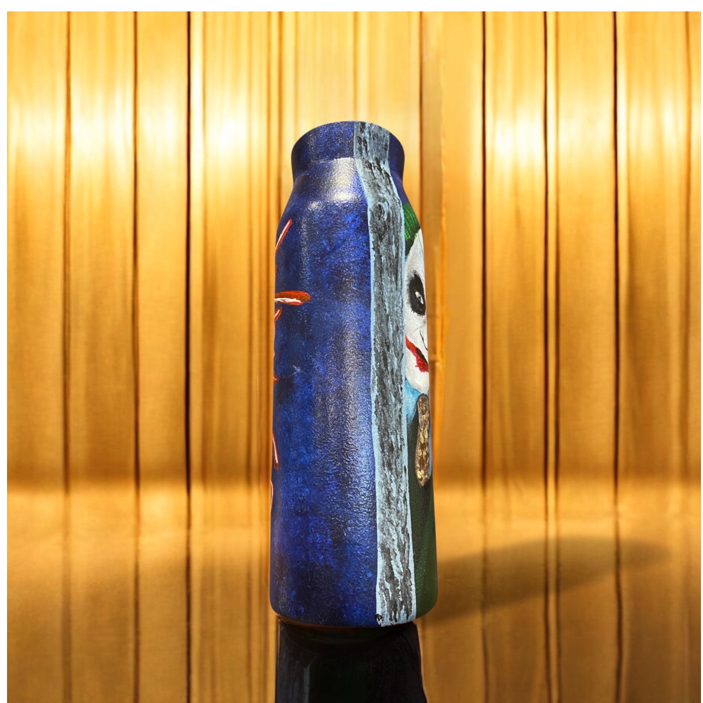 Hand-Painted Joker Vase - Why So Serious? - photo 5