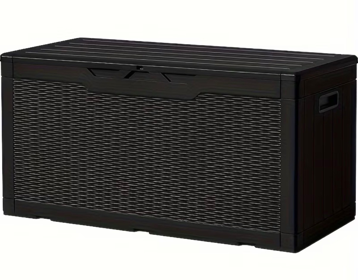 Large 100 Gallon Outdoor Deck Storage Box – Like New - photo 4