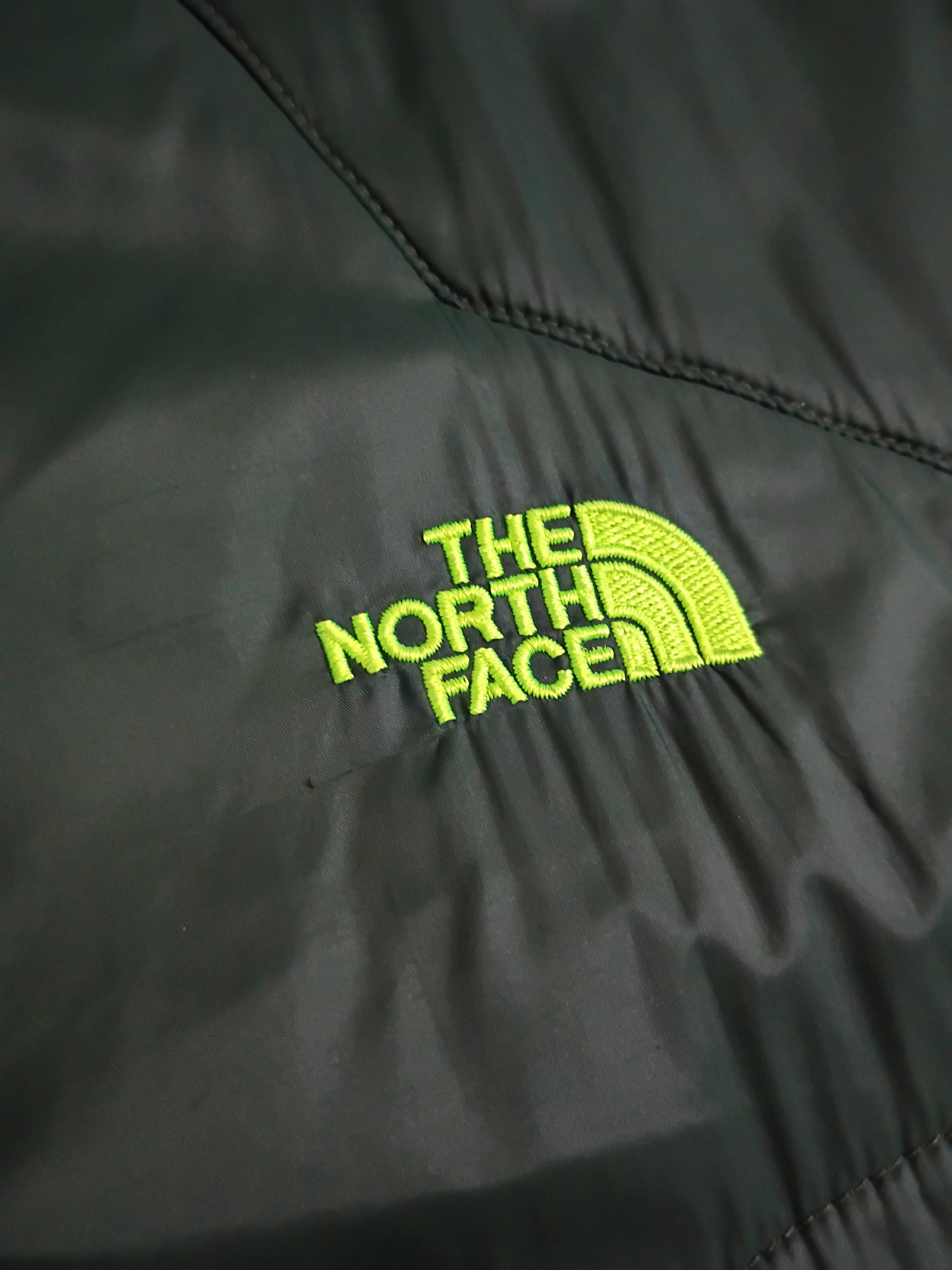 Large - North Face - Zip up Jacket - Green - photo 3