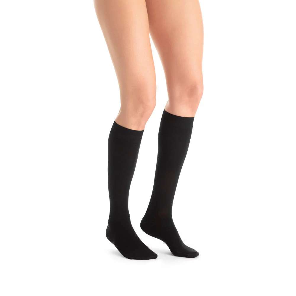 JOBST Knee High Compression Stockings Black Small