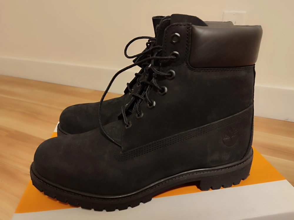 Men's Black Timberland Boots