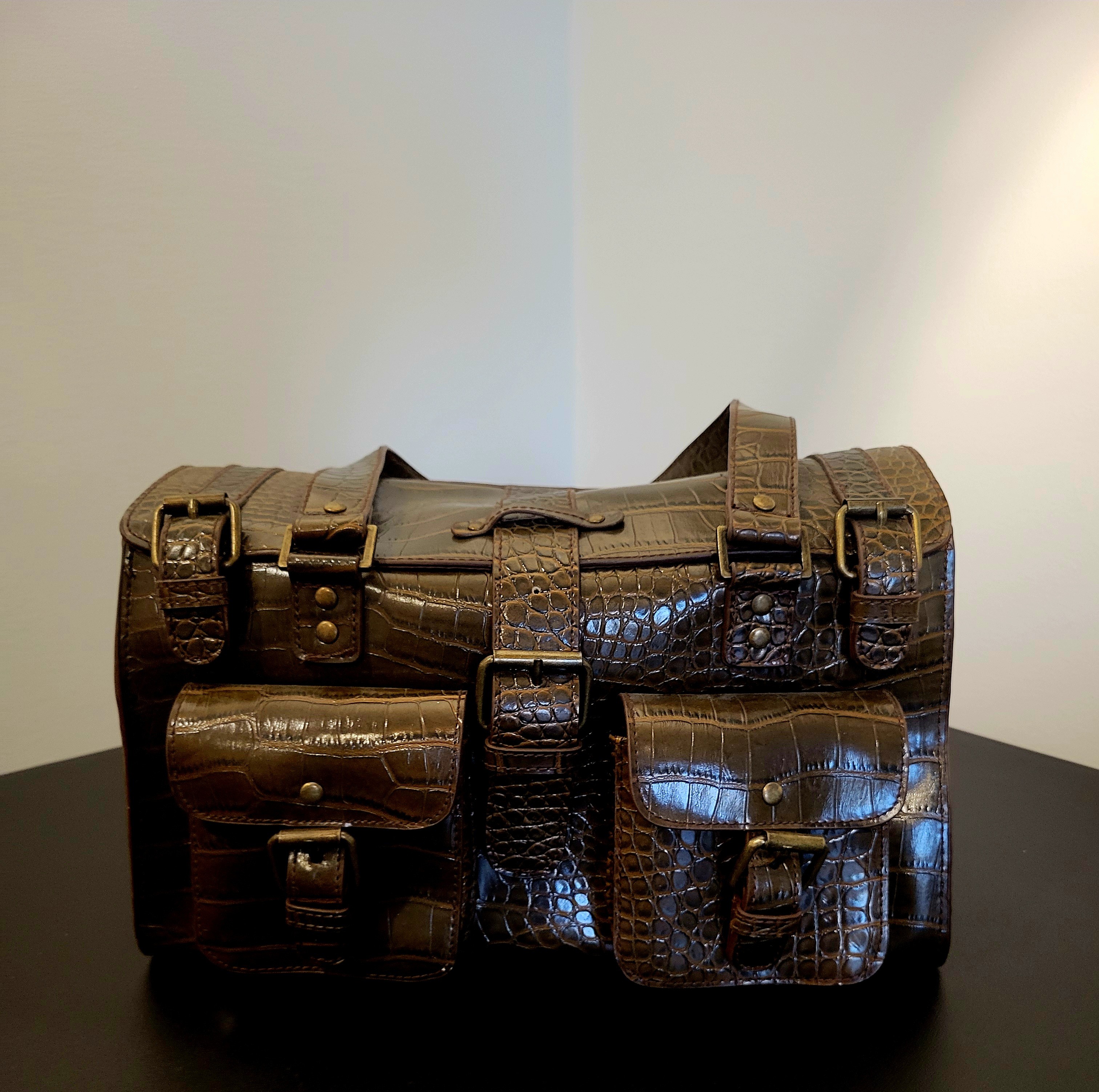 3-Piece Bag Bundle: Croc, Zebra, & Classic Tan - photo 2
