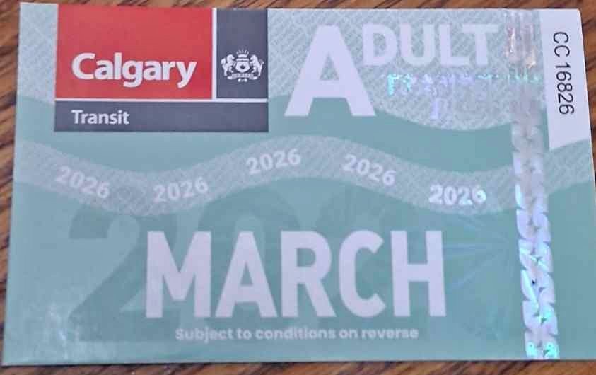 march adult bus pass