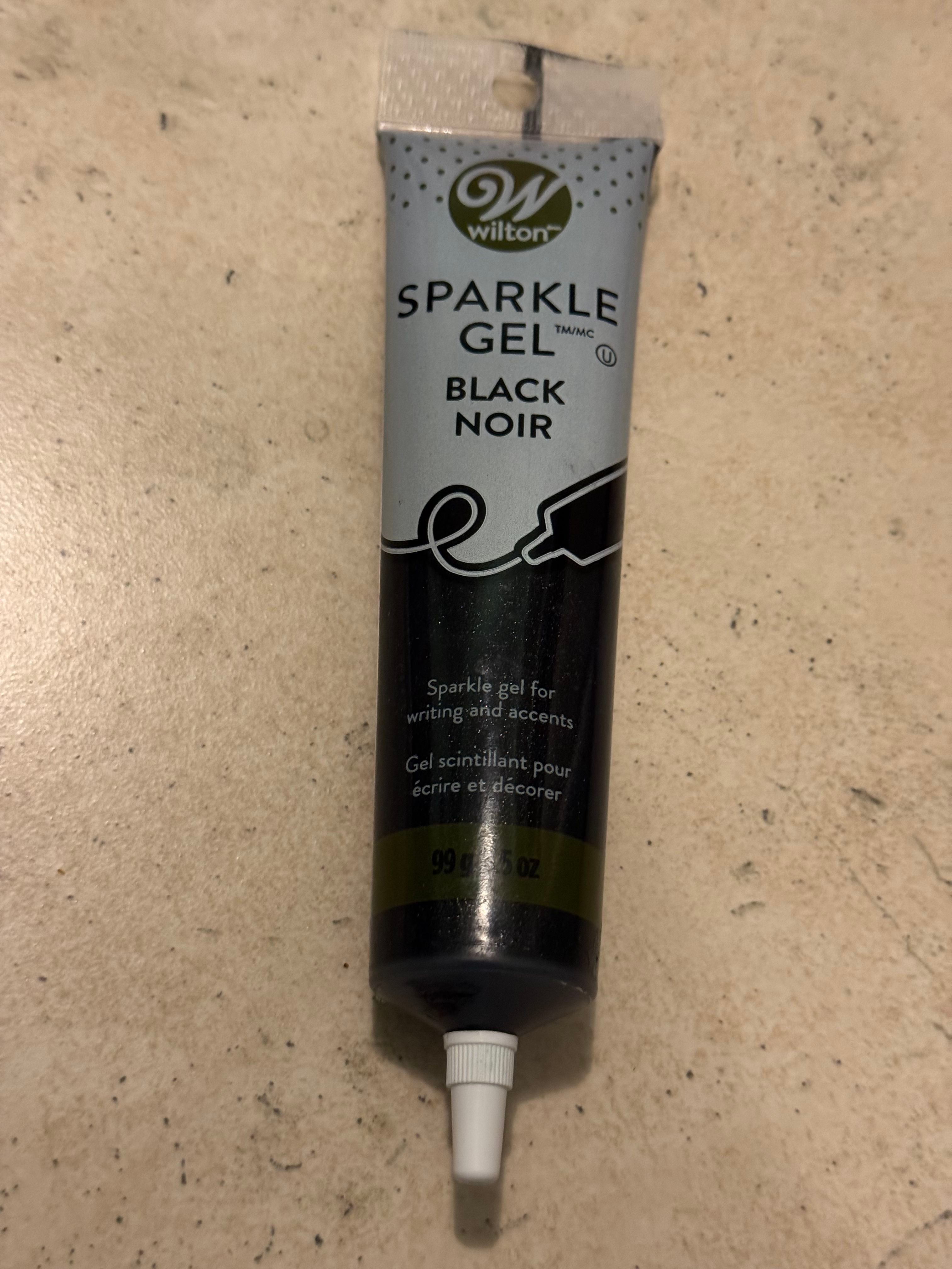 Wilton Black Sparkle Gel